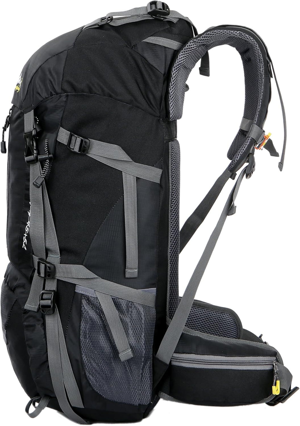WoneNice 50L(45+5) Waterproof Hiking Backpack Outdoor Daypack w/Rain Cover