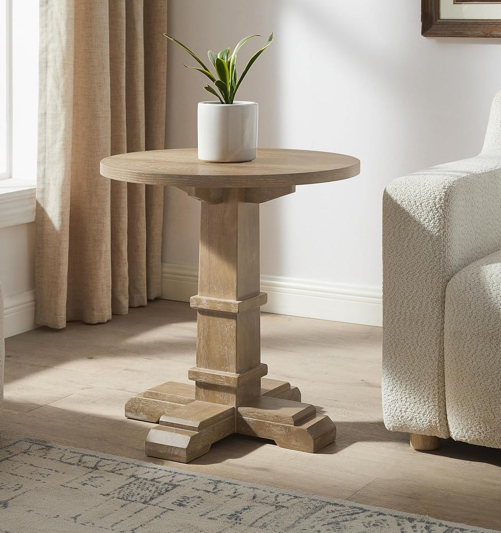 Crosley Furniture Joanna Modern Farmhouse Side Table, End Tables, Accent, Liv...