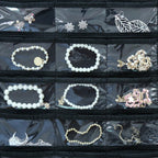 BB Brotrade Hanging Jewelry Organizer,Accessories Organizer,80 Pocket Organizer for Holding Jewelries