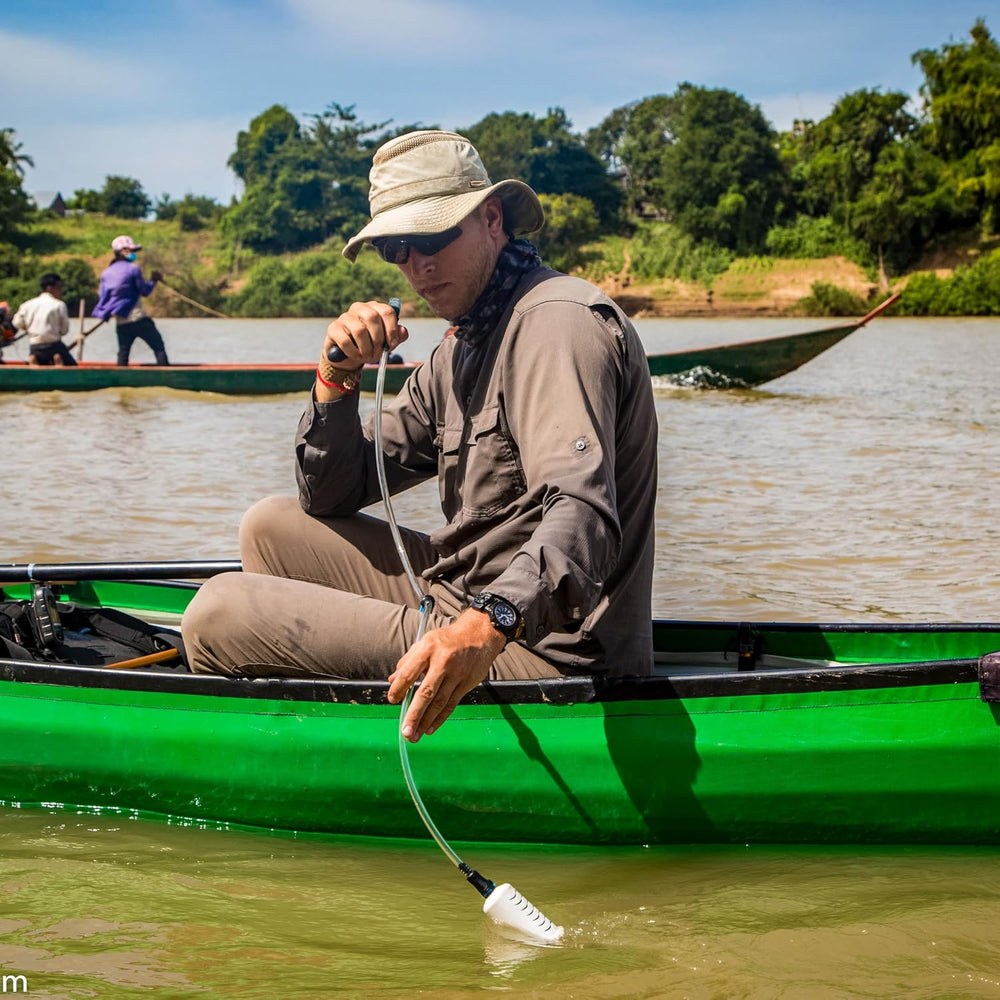 Sagan Life Water Filter Straw, Water Purifier, Ultralight Backpacking Water F...