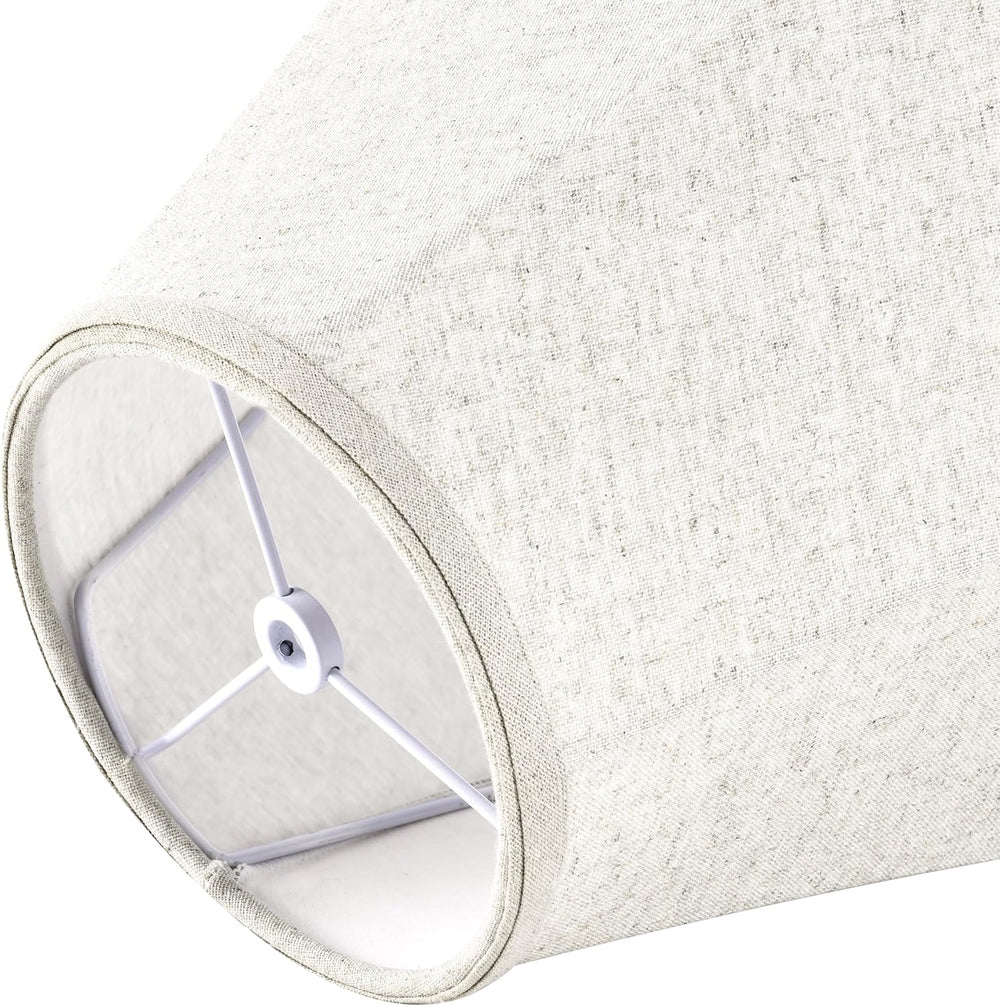 GOSO Lamp Shades, 6" Top x 13" Bottom x 9.8" High, Beige, Set ...