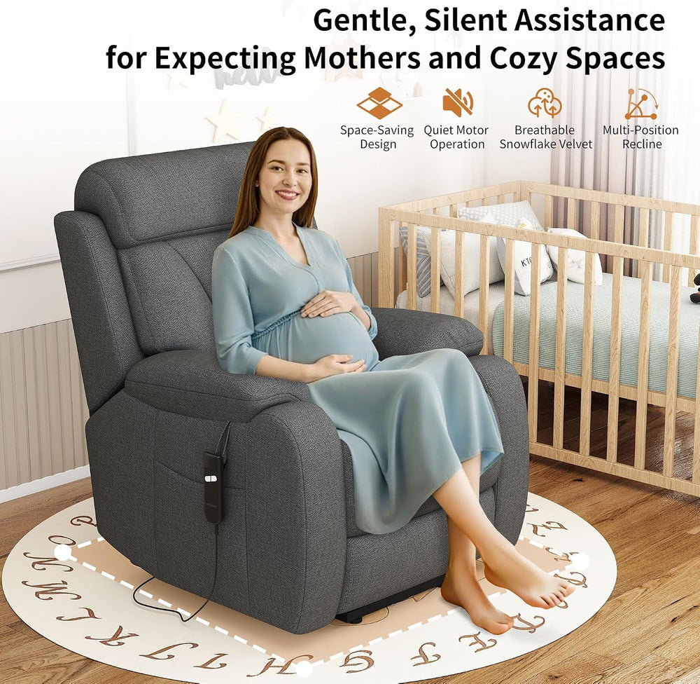 Power Lift Recliner Chair for Elderly with Remote Control - Heavy Duty 330 lb...