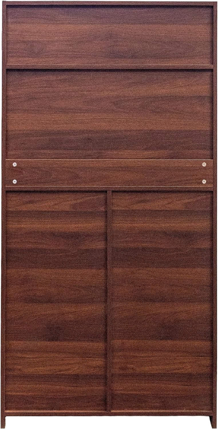 62.8" Tall Freestanding Kitchen Pantry Cabinet Farmhouse Buffet Cupboard...