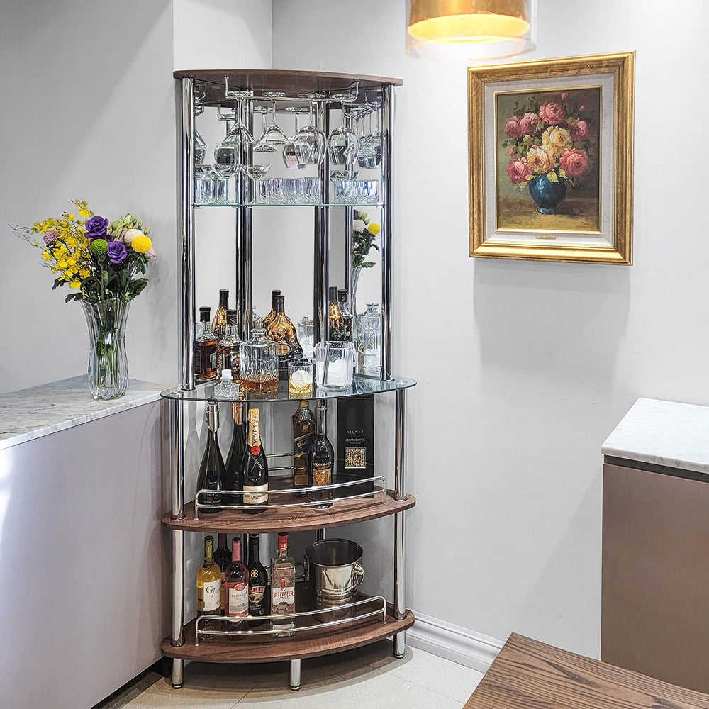 Mango Steam Contemporary Modern Home Entertainment Liquor Bar Catalina Table ...