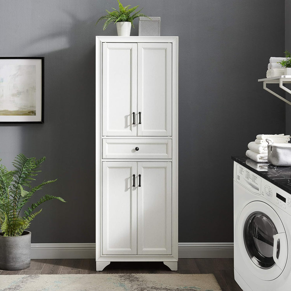 Crosley Furniture Tara Pantry Storage Cabinet with Shelves, Kitchen, Dining, ...