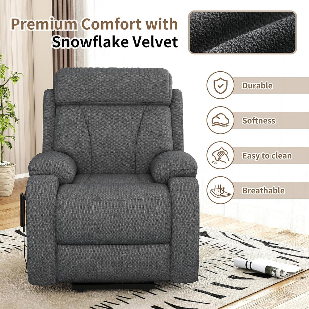 Power Lift Recliner Chair for Elderly with Remote Control - Heavy Duty 330 lb...