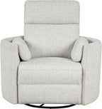 Parker Living Radius - Natural Beauty Quartz Power Swivel Glider Recliner for Adults with USB and Type-C Ports, Single Sofa Chair for Living Room