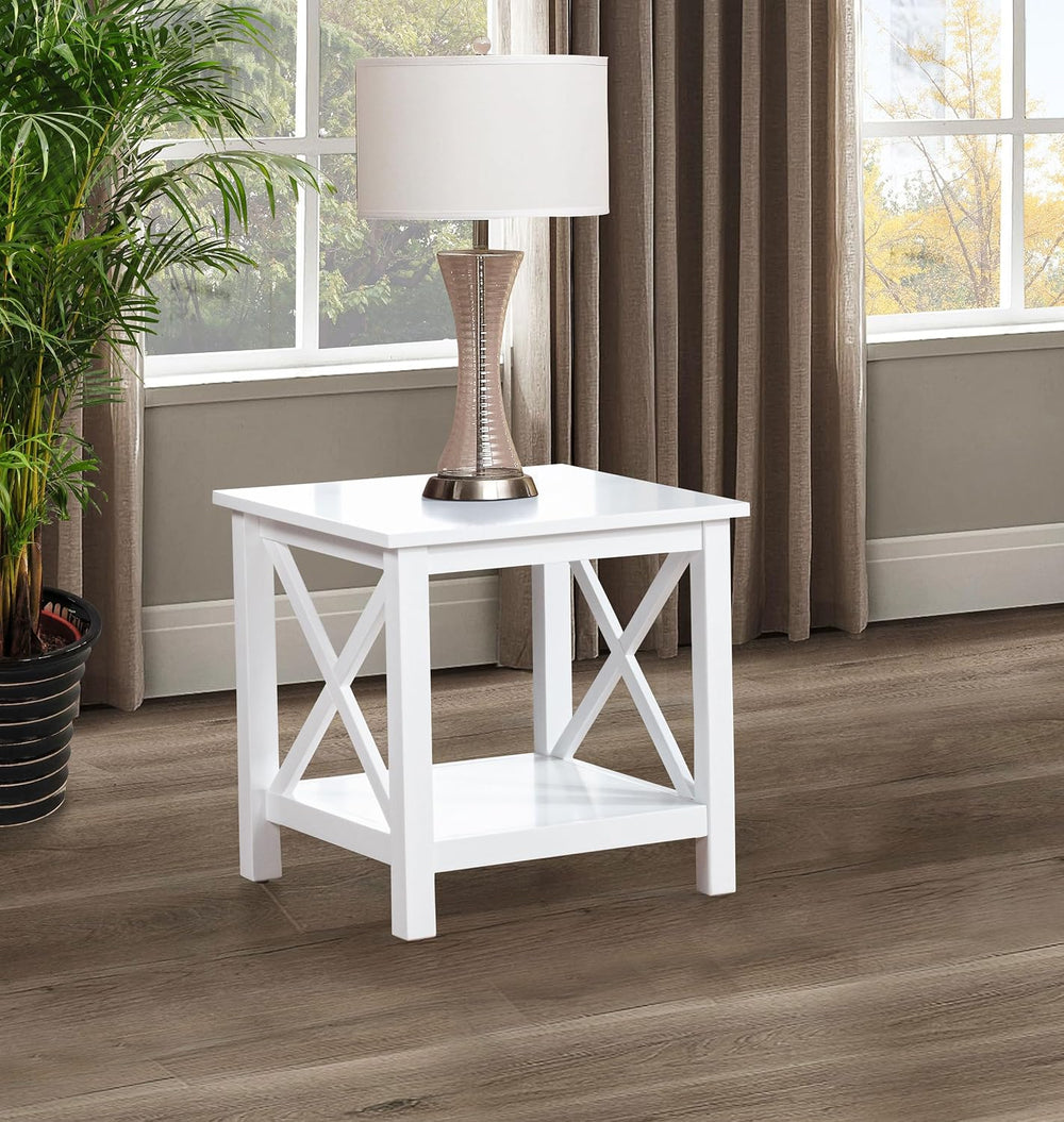 Coaster Home Furnishings - Skyview - Wood - Square End Table with Open Shelf,...