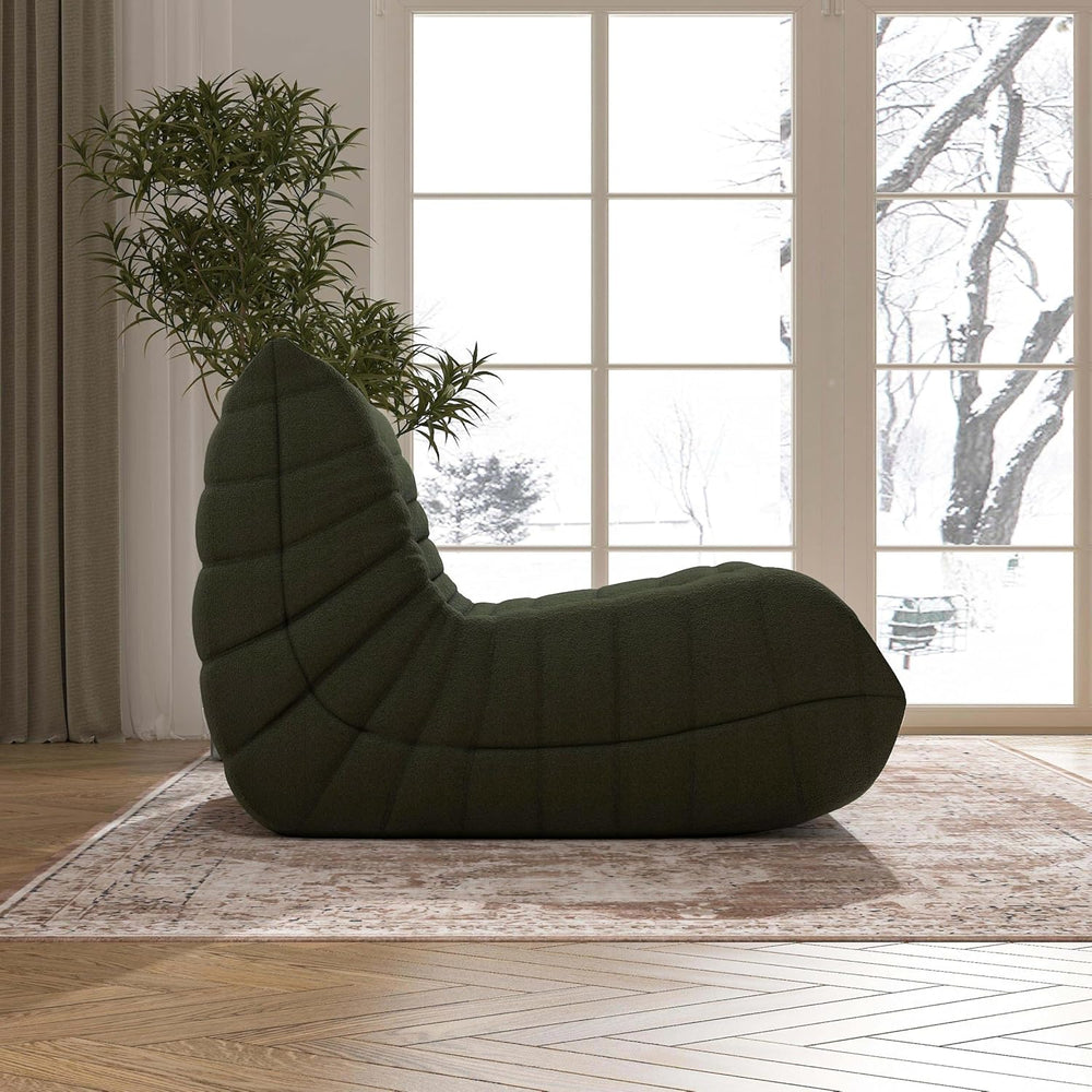 Bean Bag Chair, Fireside Chair Bean Bag Sofa Large Bean Bag Chair for Adults,...