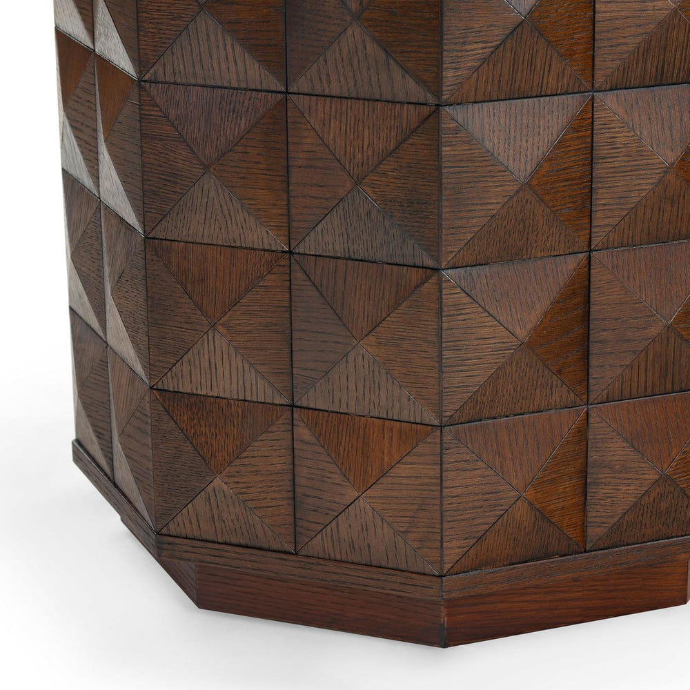SAFAVIEH Couture Collection - Patty Walnut Accent Table, Octagonal Side Table...
