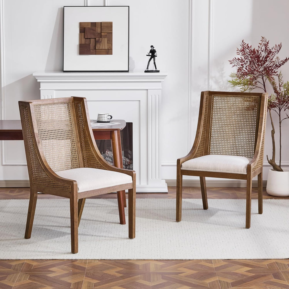 Christopher Knight Home Yone Dining Chairs Set of 2, Modern Dining Chair with...