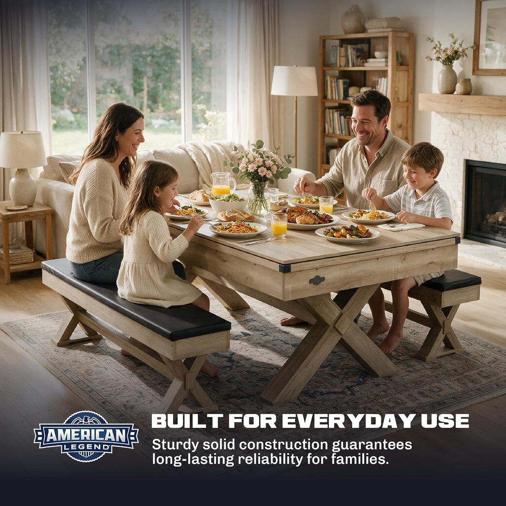 American Legend Westbrook Table Storage Benches