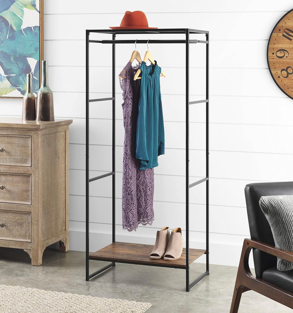 Whitmor Modern Industrial Wardrobe