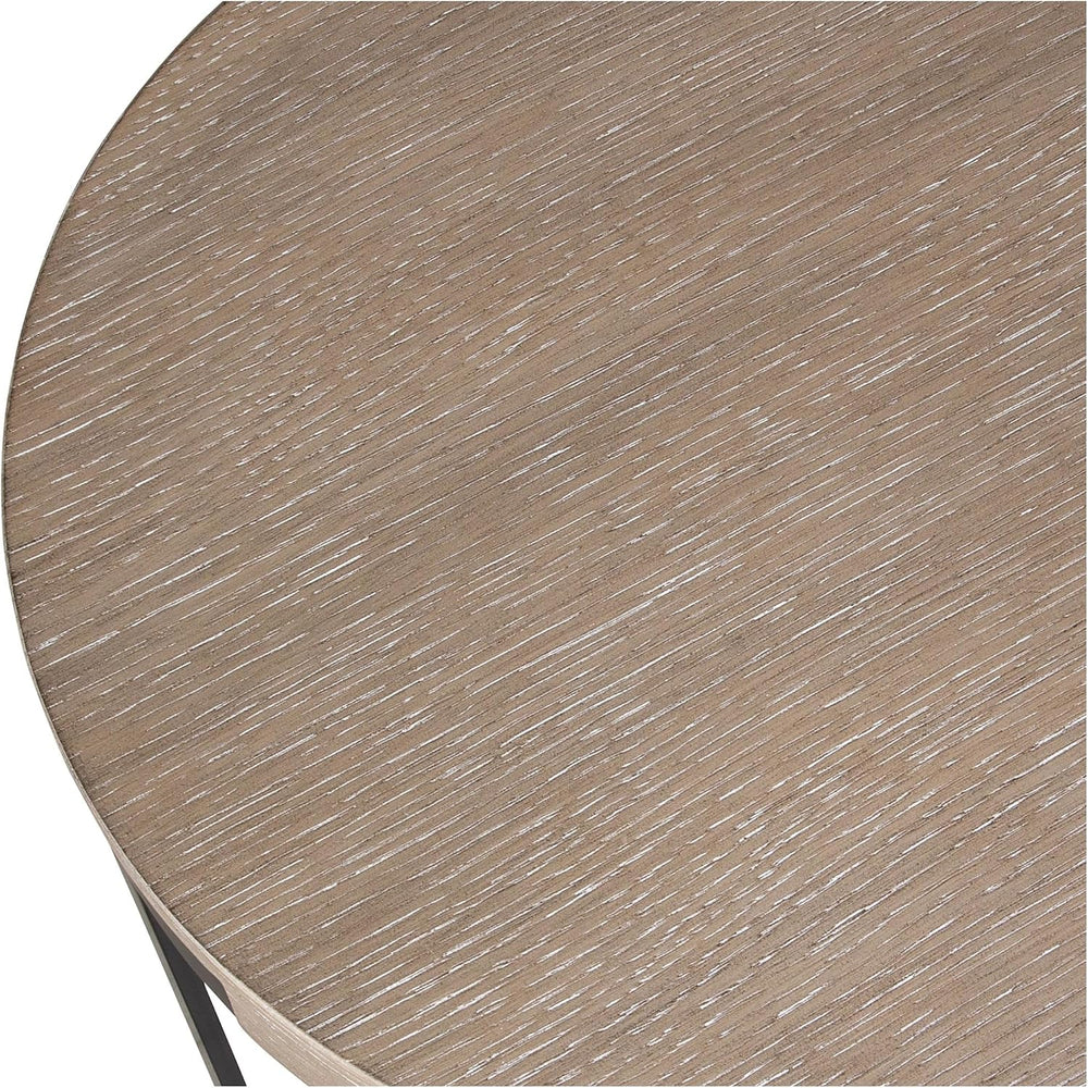 Uttermost 50003 Palisade - Round Side Table-24 Inches Tall and 19 Inches Wide