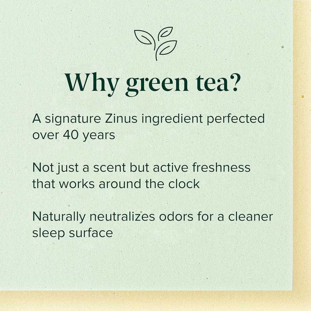 Zinus Memory Foam 12 Inch Green Tea Mattress, King, White