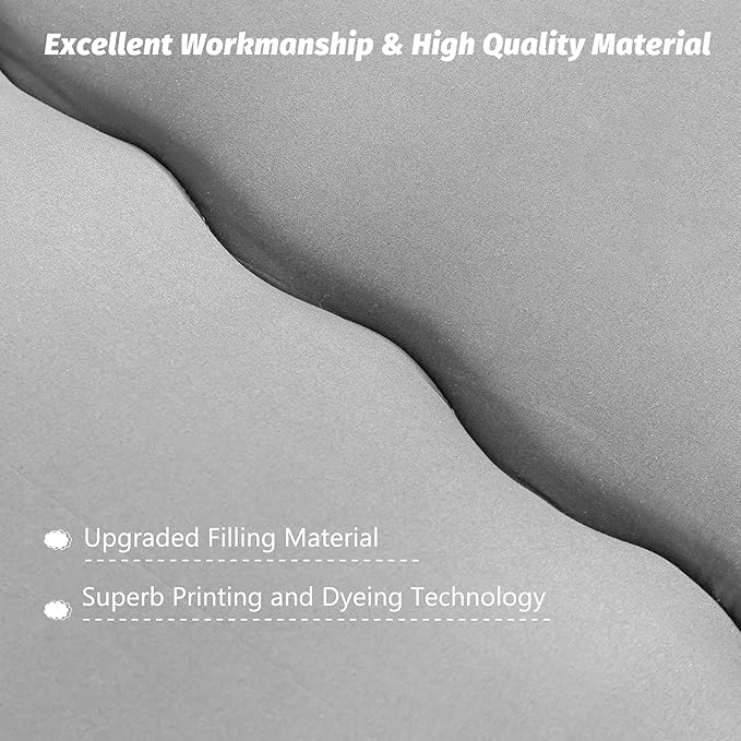 MAXYOYO Japanese Floor Mattress Futon Mattress, 4" Thicken Tatami Mat Sleeping Pad Foldable Roll Up Mat Boys Girls Dormitory Pad Kids Floor Lounger Pillow Bed, Charcoal Grey, Queen Size