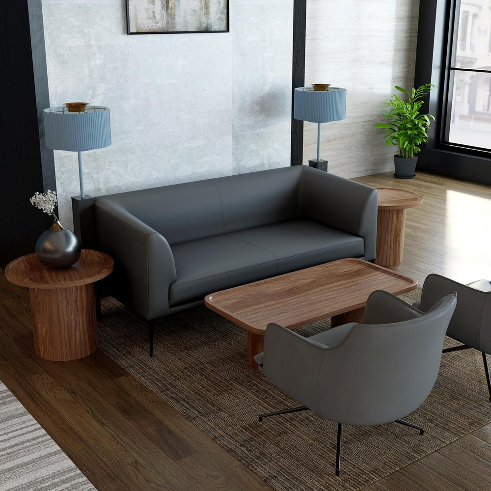 Euro Style Boden 24" End Table | Modern Minimalist Sculptural Accent Tab...