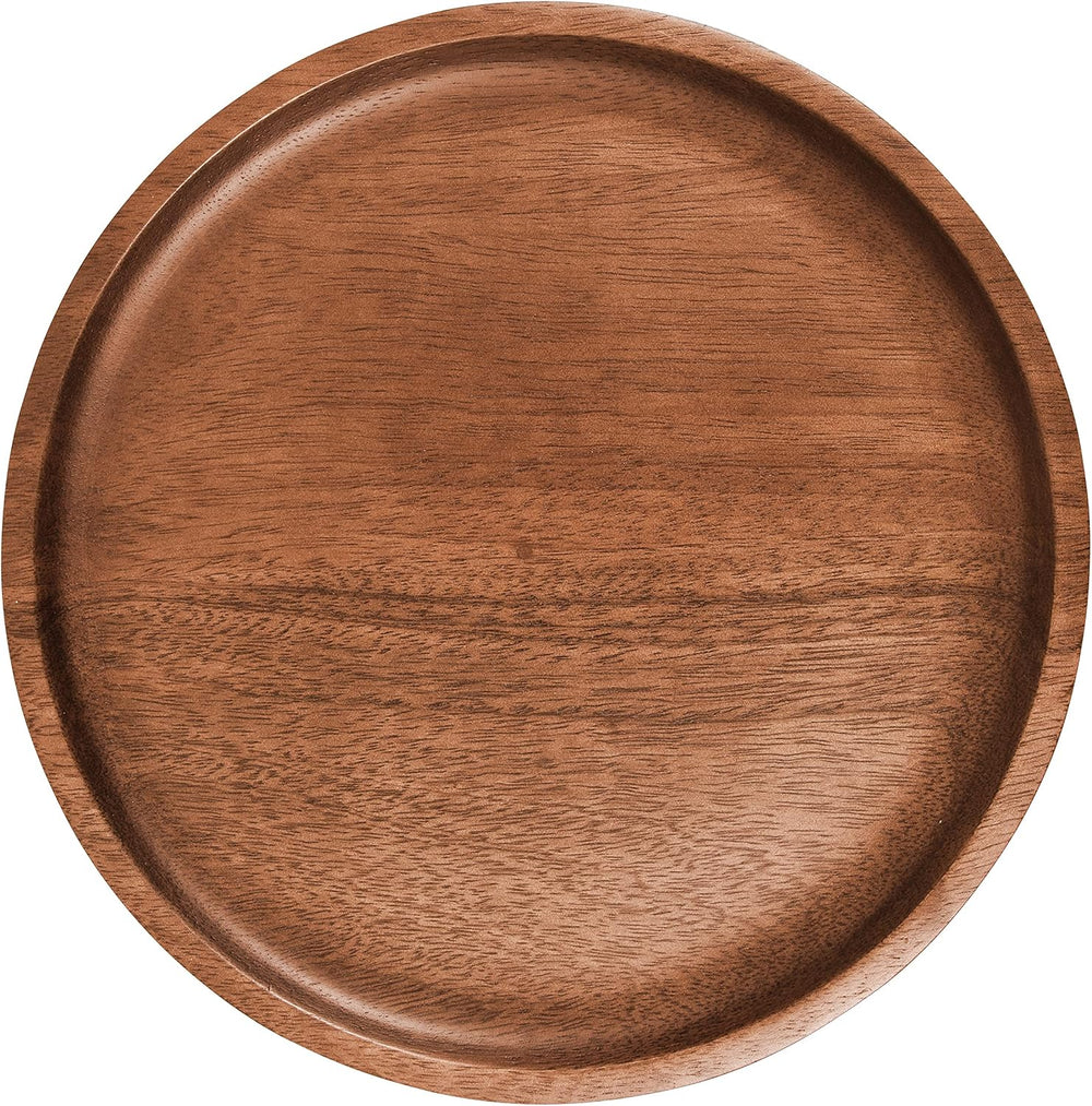 Kate and Laurel Xyler Modern Metal and Wood Round Drink Table | 10 x 10 x 24,...