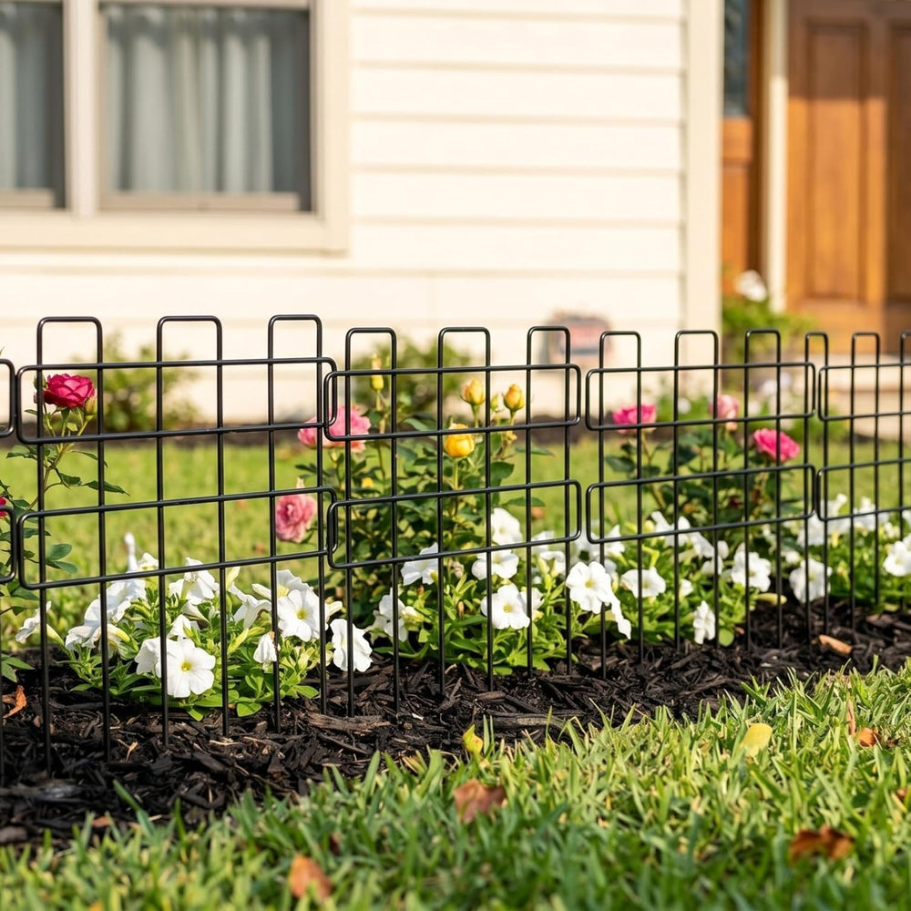 ShopLaLa Garden Fence Animal Barrier (10 Panels) 12inx16.5in Dog Fences
