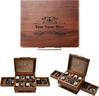 Shanik Luxury Large Watch Box for Men – 8 Slot Organizer with Velvet Pillows, Pull-Out Drawers for Accessories, Jewelry & Oversized Timepieces