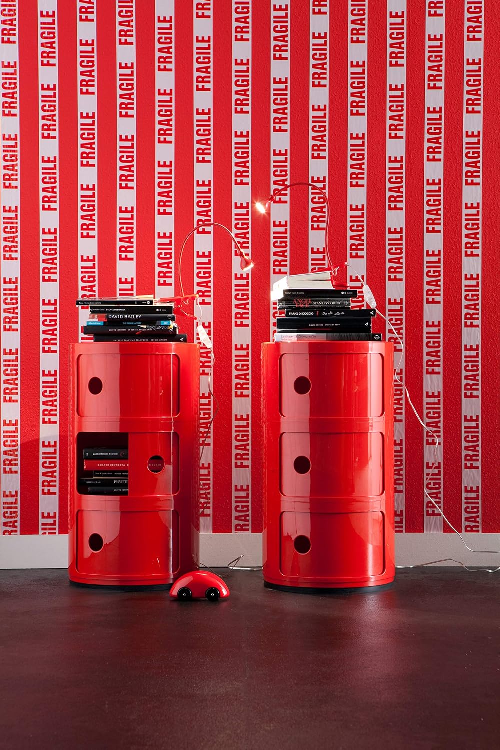 Kartell Componibili, Pack of 1, Red