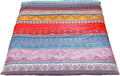 MAXYOYO Mattress Cover for Traditional Japanese Futon Mattress | Futon Floor Mats Cover with Zipper, Super Soft and Machine Washable, Boho Style, Twin