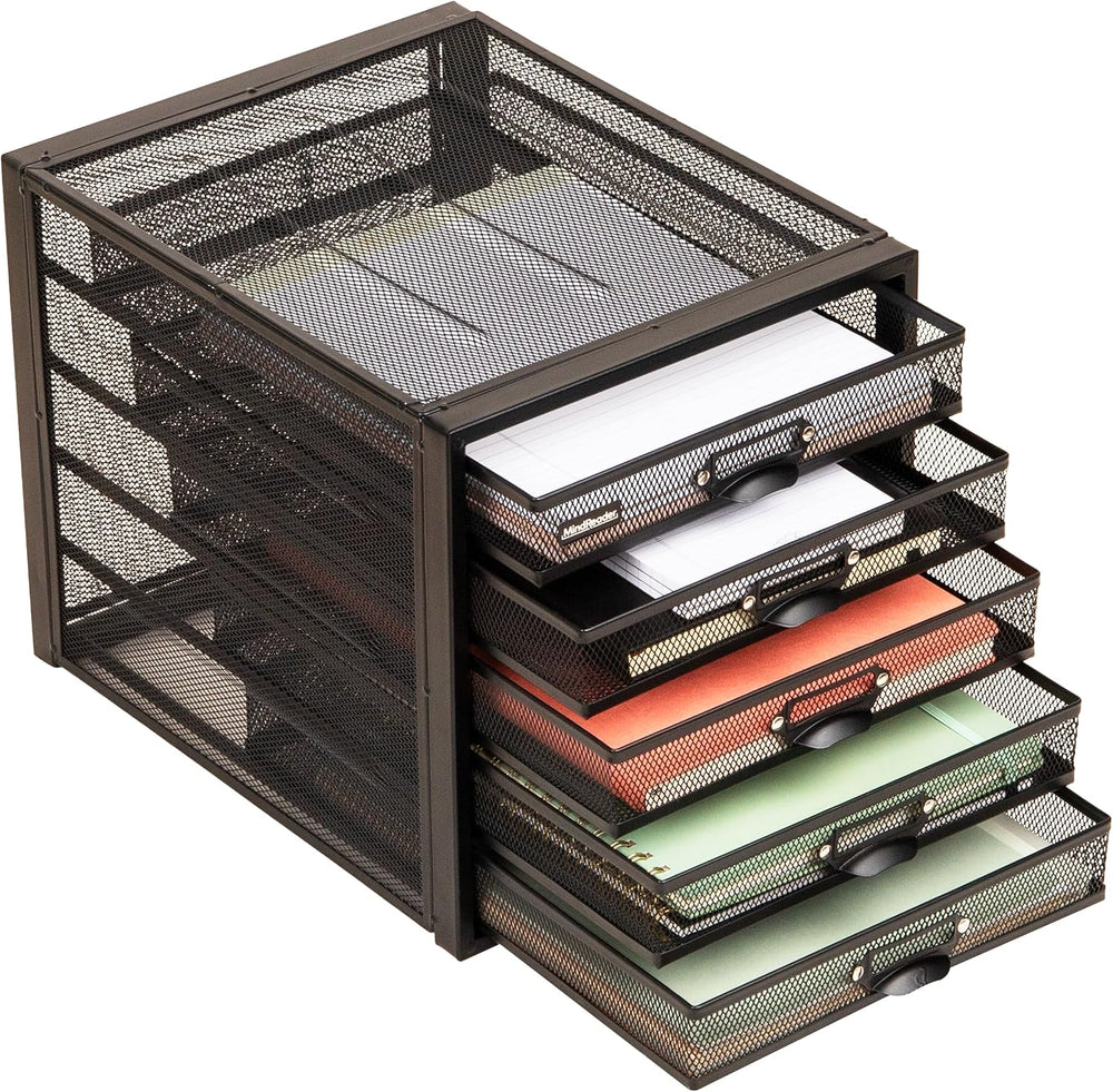 Mind Reader File Storage Drawers, Desk Organizer, Multi-Purpose, Crafts, Offi...