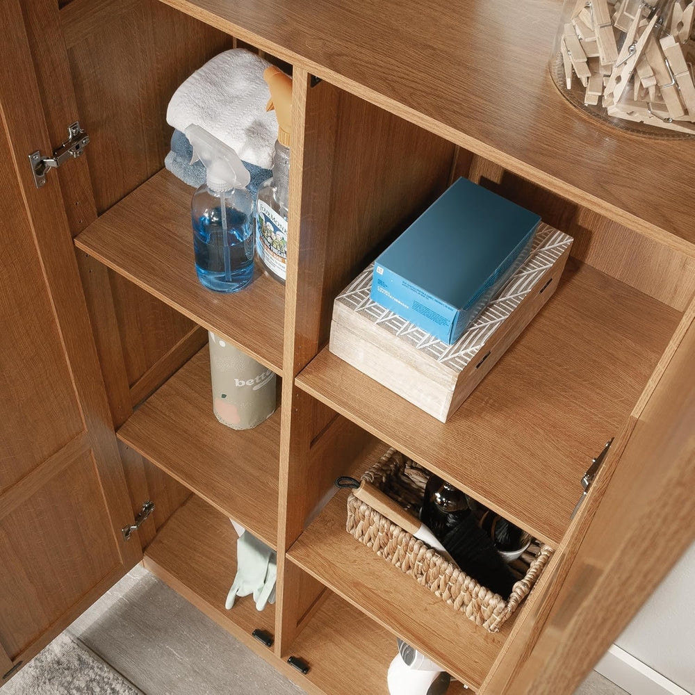 Sauder Select Storage Cabinet, Pantry Cabinet Kitchen Storage with Adjustable...