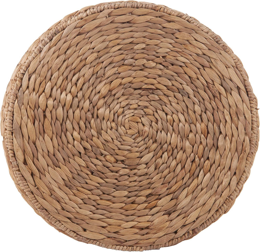 SEI Furniture - Satalia Round Water Hyacinth Storage Tables - 2 Piece Set - B...