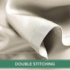Twin Sheets by Pure Bamboo, Genuine 100% Organic Viscose Derived from Bamboo Bed Sheet Set, Luxuriously Soft & Cooling, Double Stitching, Lifetime Quality Promise (Twin, Ivory)