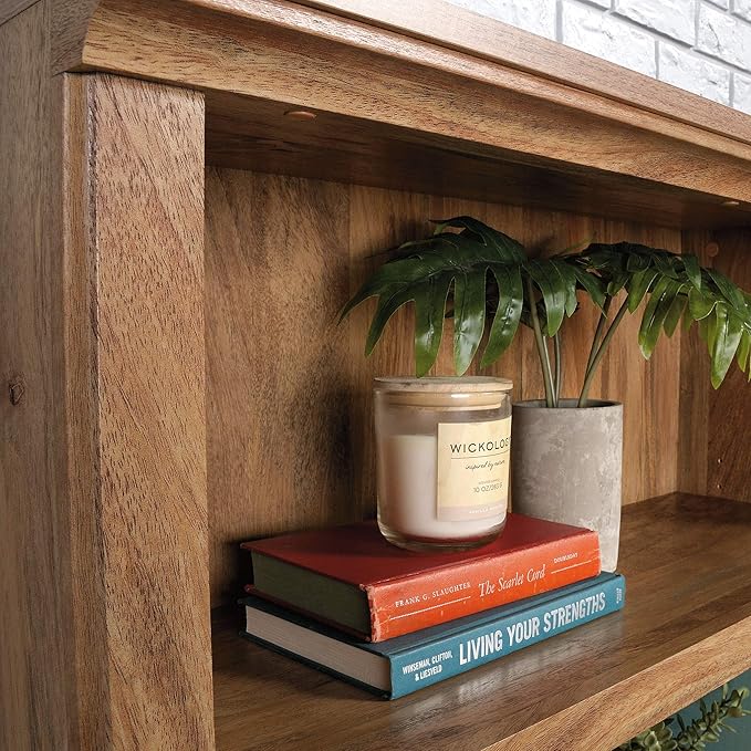 Sauder Miscellaneous Storage Transitional 3-Shelf 2-Door Bookcase/ Book shelf...