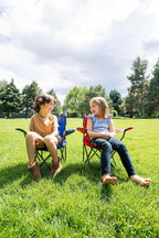 Pacific Play Tents – Kids Folding Chair, 100 lbs. Weight Capacity - Sapphire Blue