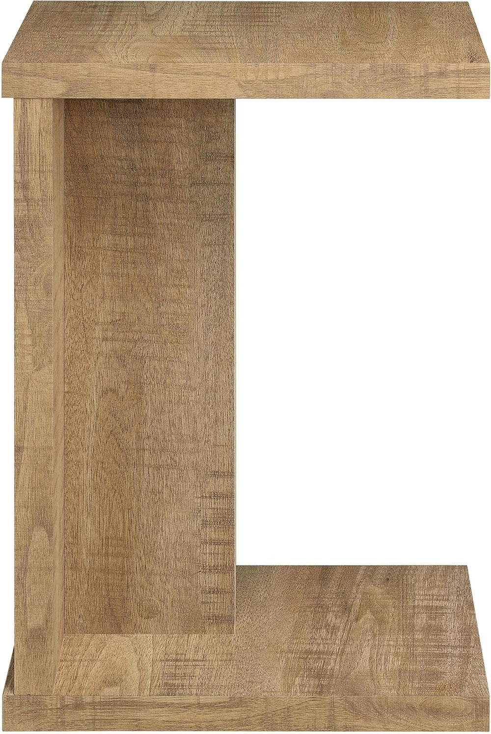 Coaster Home Furnishings - Clower - Wood - C-Shaped Side Table with Rectangul...