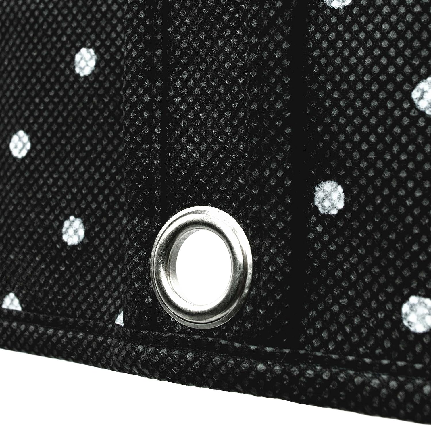 HANGERWORLD 40inch Garment Bag for Suits and Dresses Bags for Closet Storage Breathable Clothes Cover Dust Protector (1 Pack, Black Polka)