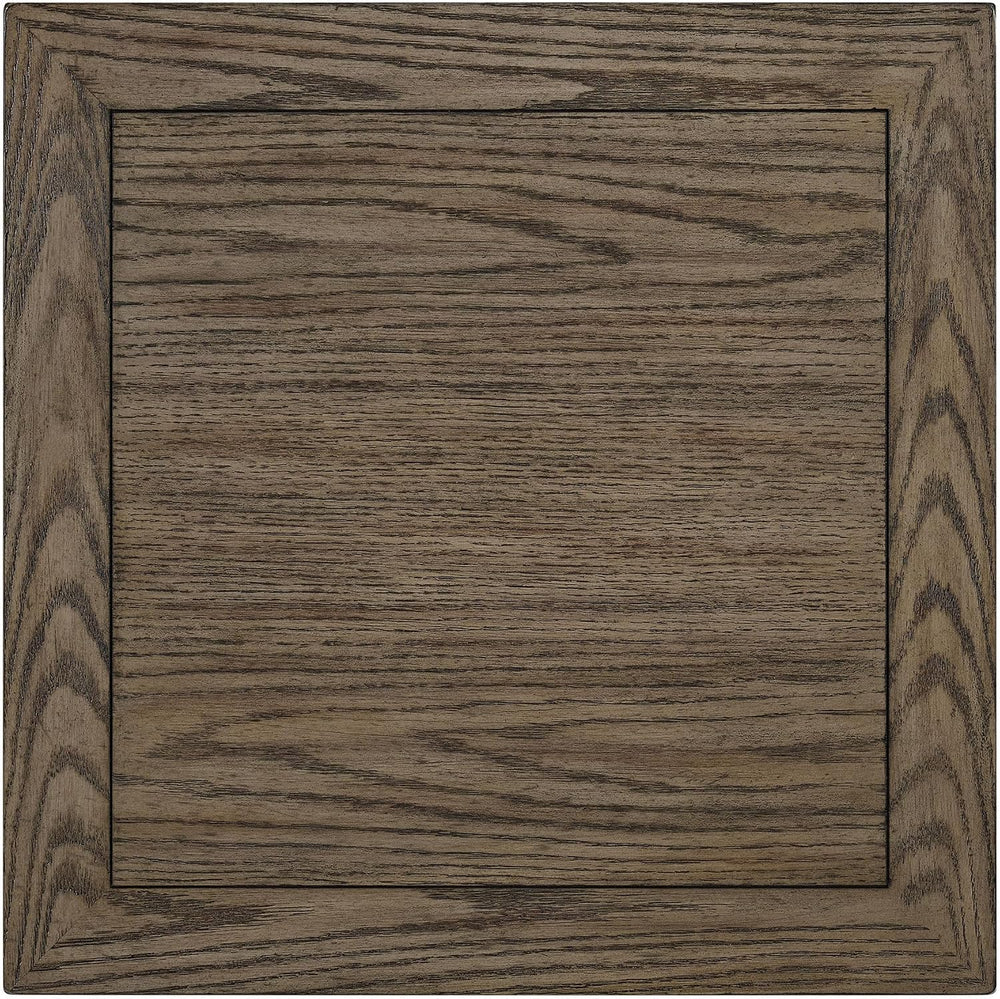ROME + OAK Tate Farmhouse End Table, Wooden Home Accent Furniture with Shelf,...
