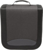 Amazon Basics Polyester CD/DVD Portable Storage Binder with Handle, 400-Capacity, Black
