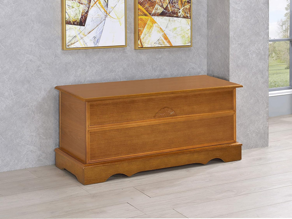 Coaster Home Furnishings - Paula - Wood - Cedar Chest with Storage Trunk, Rec...