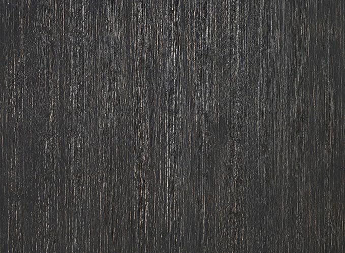 Signature Design by Ashley Tyler Creek Dining Room Upholstered Side Chair, 2 Count, Solid Wood, 19.25" H, Black and Grayish Black