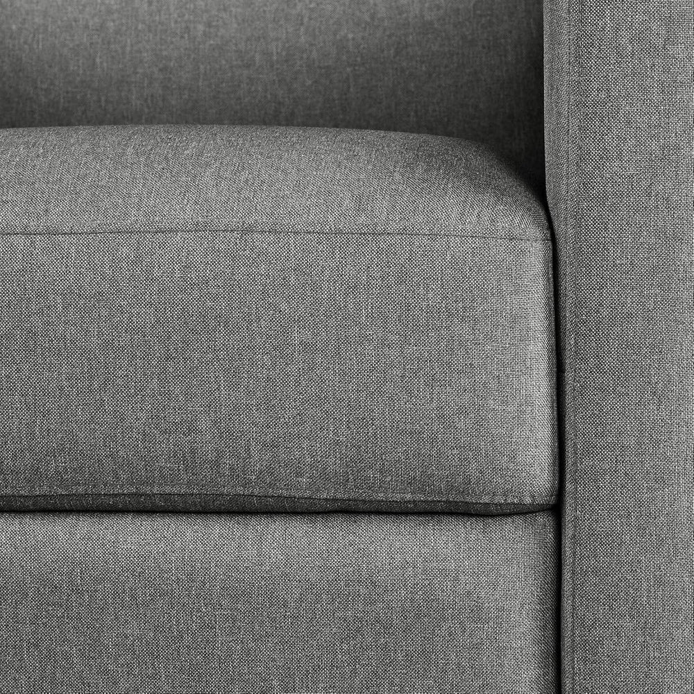 Yaheetech Fabric Recliner Chair with Adjustable Back & Footrest, Mid-Cent...