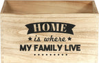 The Home Deco Factory hd3906 Trays Medium – 3 pcs – Brown 40 x 31 x 22 cm
