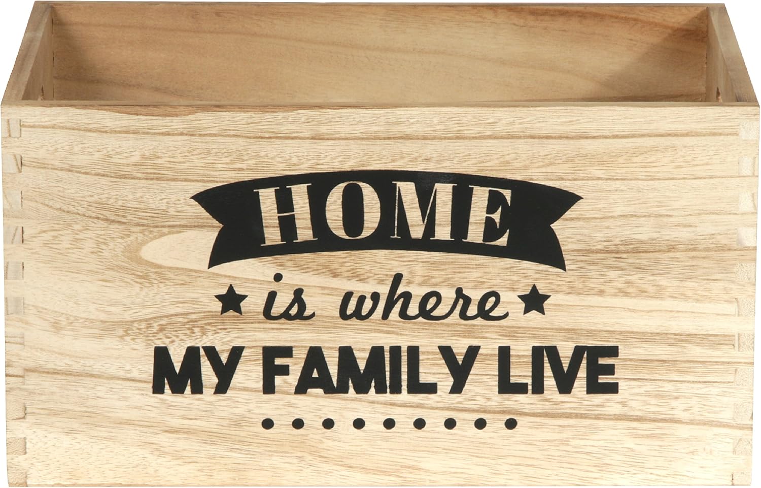 The Home Deco Factory hd3906 Trays Medium – 3 pcs – Brown 40 x 31 x 22 cm