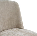 Christopher Knight Home Lucy Chenille Upholstered Dining Chairs Set of 2, Sturdy Wooden Dining Chair with Pedestal Base, Modern Kitchen Chairs with Solid Back, Versatile Indoor Usage, Oatmeal
