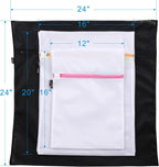 BAGAIL Laundry Bags Mesh Wash Bag for Intimates Lingerie and Delicates, 5Pcs (1XL,2L,2M)