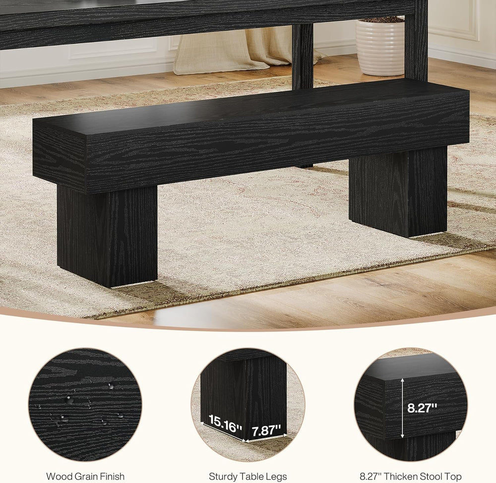Tribesigns 63“ Extra Long Entryway Bench, Indoor End of Bed Bench for Bedroom...