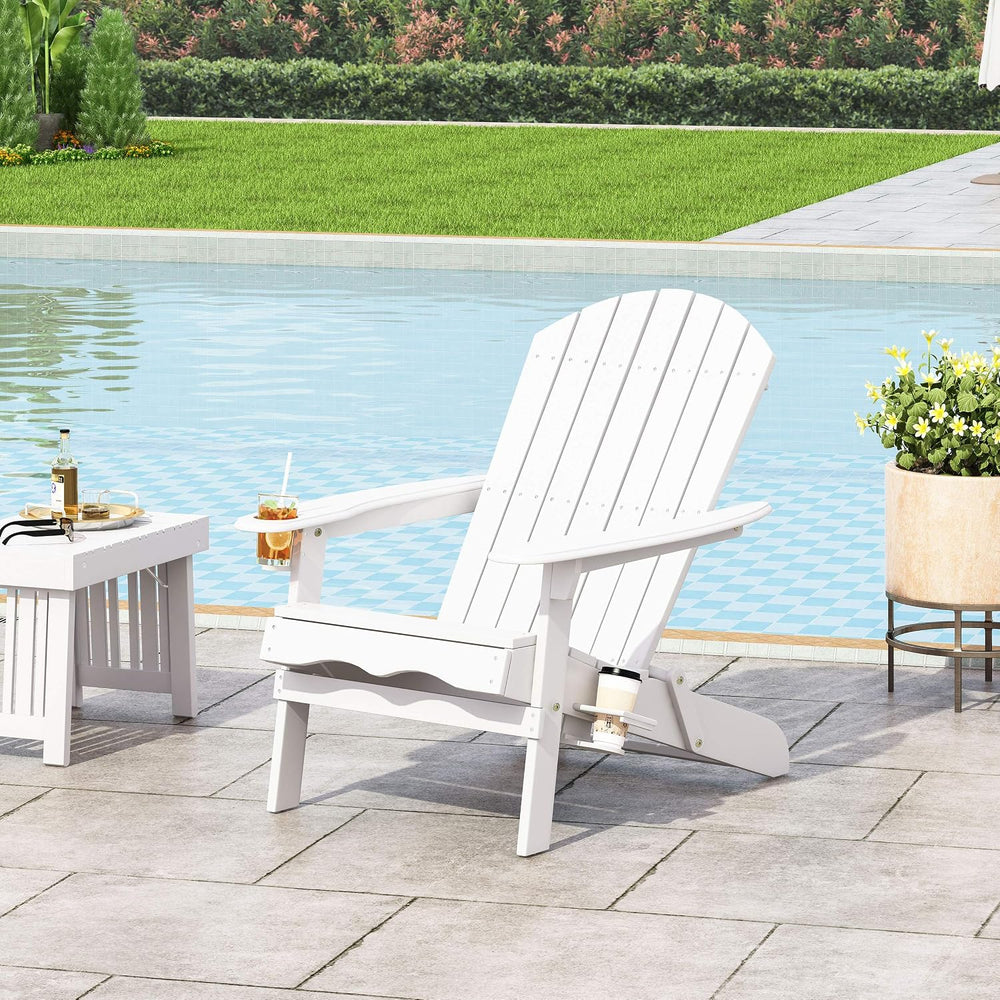 Christopher Knight Home Darlene Outdoor Acacia Wood Folding Adirondack Chair,...