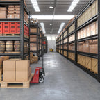 REIBII 48" W Garage Shelving 3000LBS Metal Shelving Heavy Duty Storage Shelves Adjustable Metal Shelf 5 Tier Pantry Shelves for Warehouse Garage Basement Pantry 48" W x 24" D x 72" H