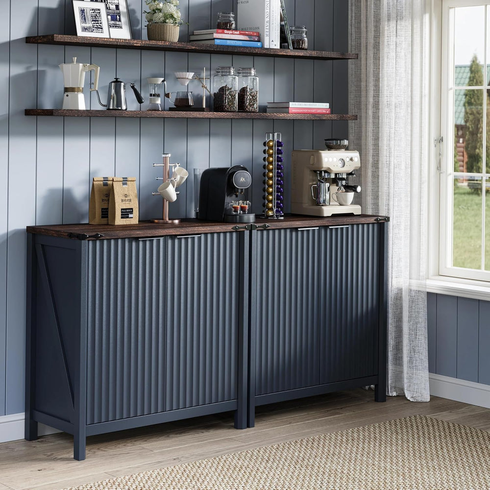 BuildHom 32" Sideboard Buffet Cabinet with Storage, Coffee Bar Cabinet