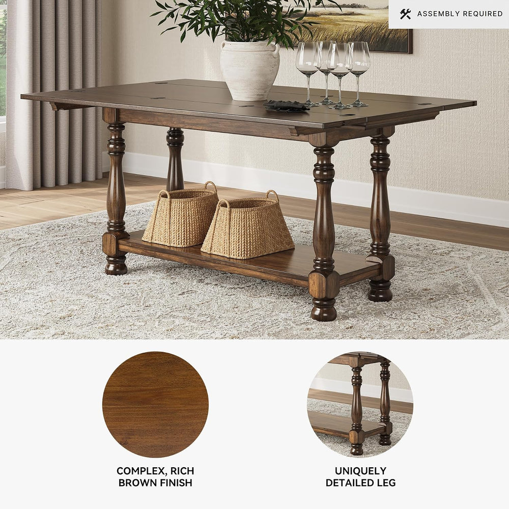 Signature Design by Ashley Sturlayne Flip Top Sofa Table, Expandable Console ...