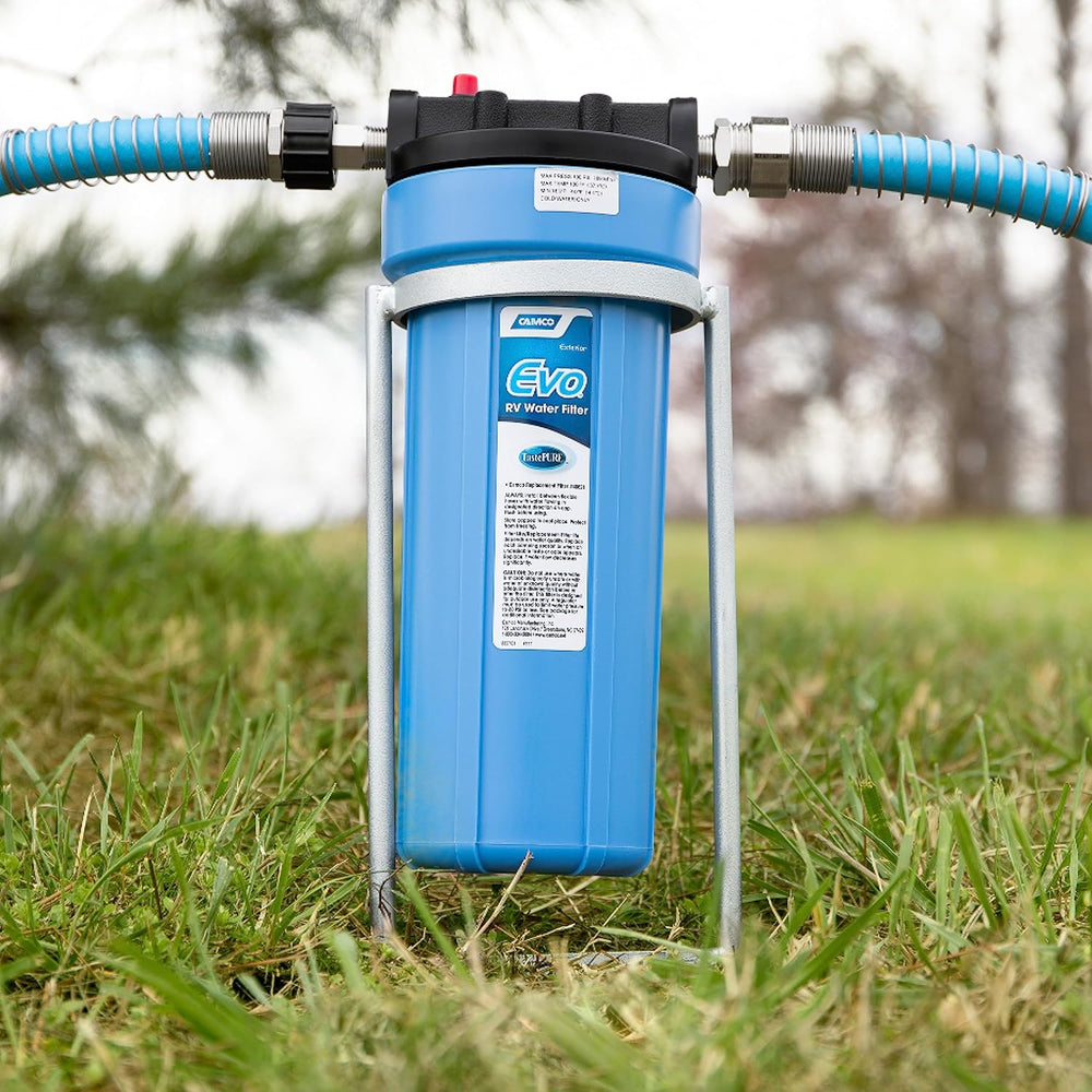 Camco Evo RV Water Filter - Complete Filtration Kit - Made in the USA