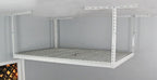 SafeRacks 4x6 Overhead Garage Storage Rack - Heavy Duty Steel Ceiling Mount Storage Shelves with 500 lb Capacity - Adjustable, Garage Overhead Storage, 18"-33" 2 Pack